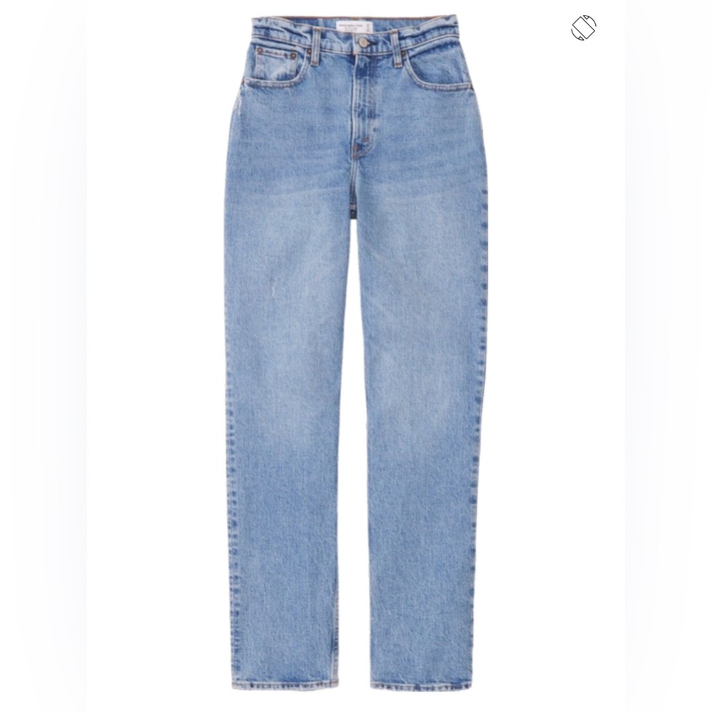 Abercrombie & Fitch The Ankle Straight Ultra High Rise Jeans Women's Size 29/8L